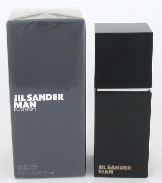 Jil Sander Man Eau De Toilette Spray 3.0 oz NIB