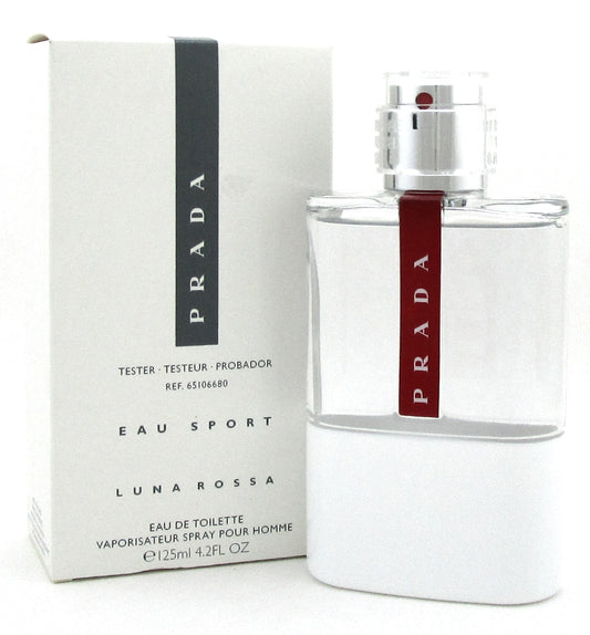 Prada Luna Rossa EAU Sport 4.2 oz. Eau de Toilette Spray for Men. NEW Tester.