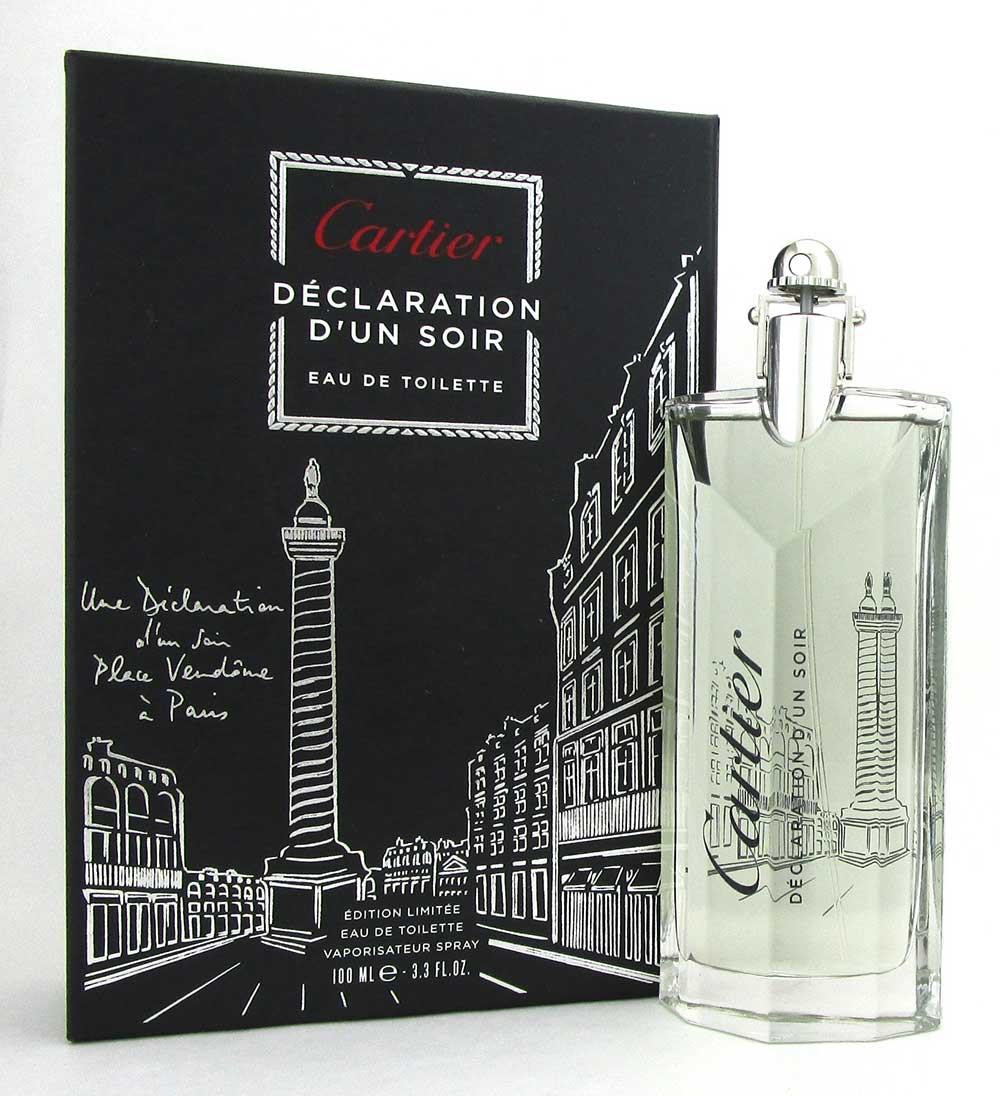 Declaration D'un Soir by Cartier Lim.Edition EDT Spray 3.3 oz.for Men