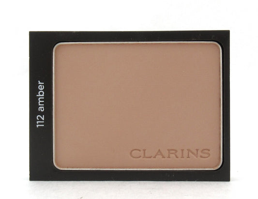 Clarins Everlasting Compact Foundation SPF 9 112 Amber Refill 10 g./ 0.3 oz. Tester