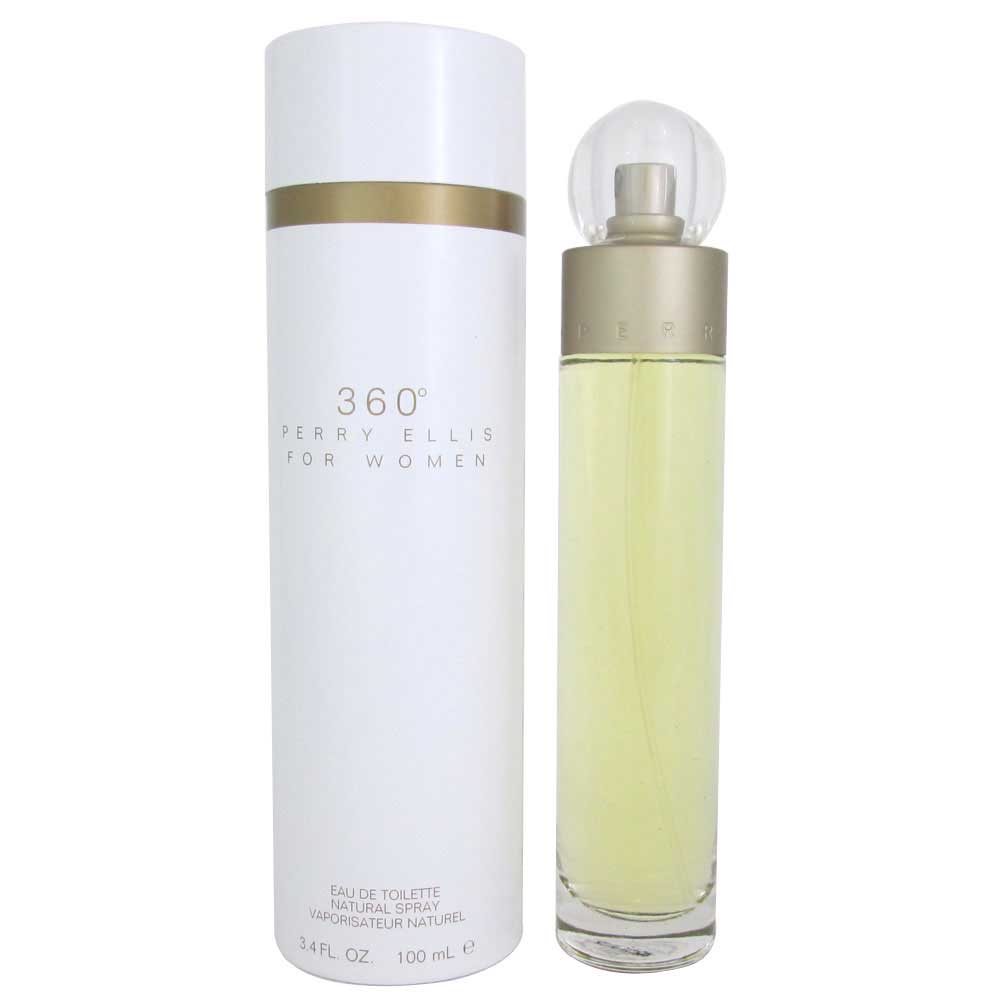 360 by Perry Ellis For Women 3.4 oz Eau De Toilette Spray NIB