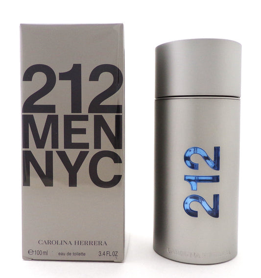 212 MEN NYC by Carolina Herrera 3.4 oz. Eau de Toilette Spray. New in Sealed Box