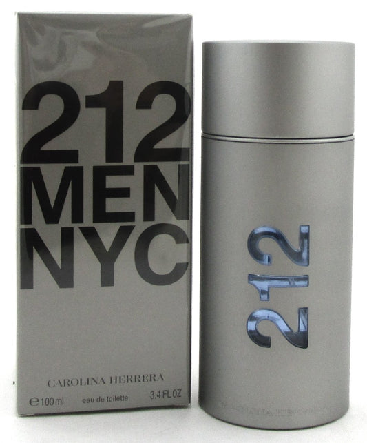 212 MEN NYC by Carolina Herrera 3.4 oz. Eau de Toilette Spray. New in Sealed Box