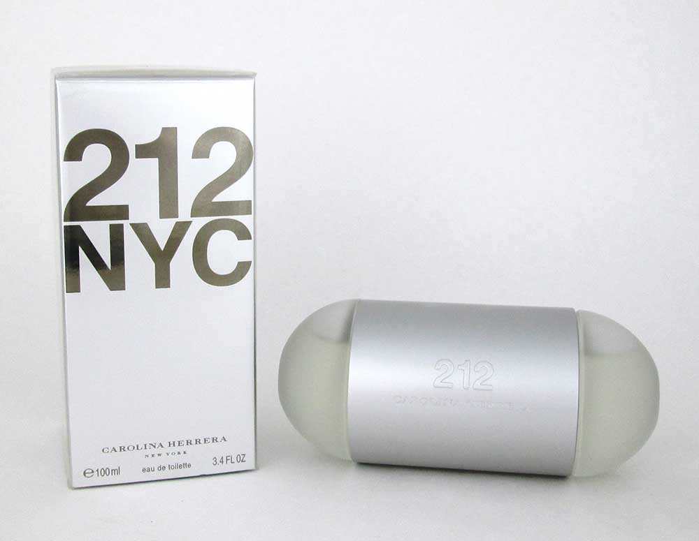 212 by Carolina Herrera for Women Eau De Toilette Spray 3.4oz.Sealed