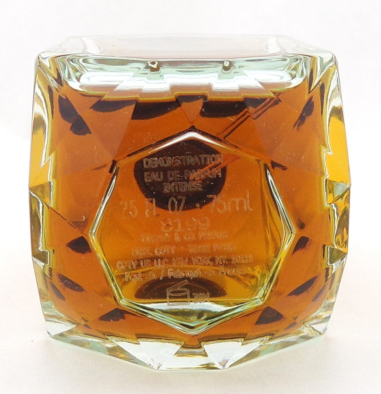 TIFFANY Intense by Tiffany & Co. 75 ml./ 2.5 oz. Eau de Parfum Intense for Women. TESTER No Box No Cap Lower Fragrance Level Darker Color