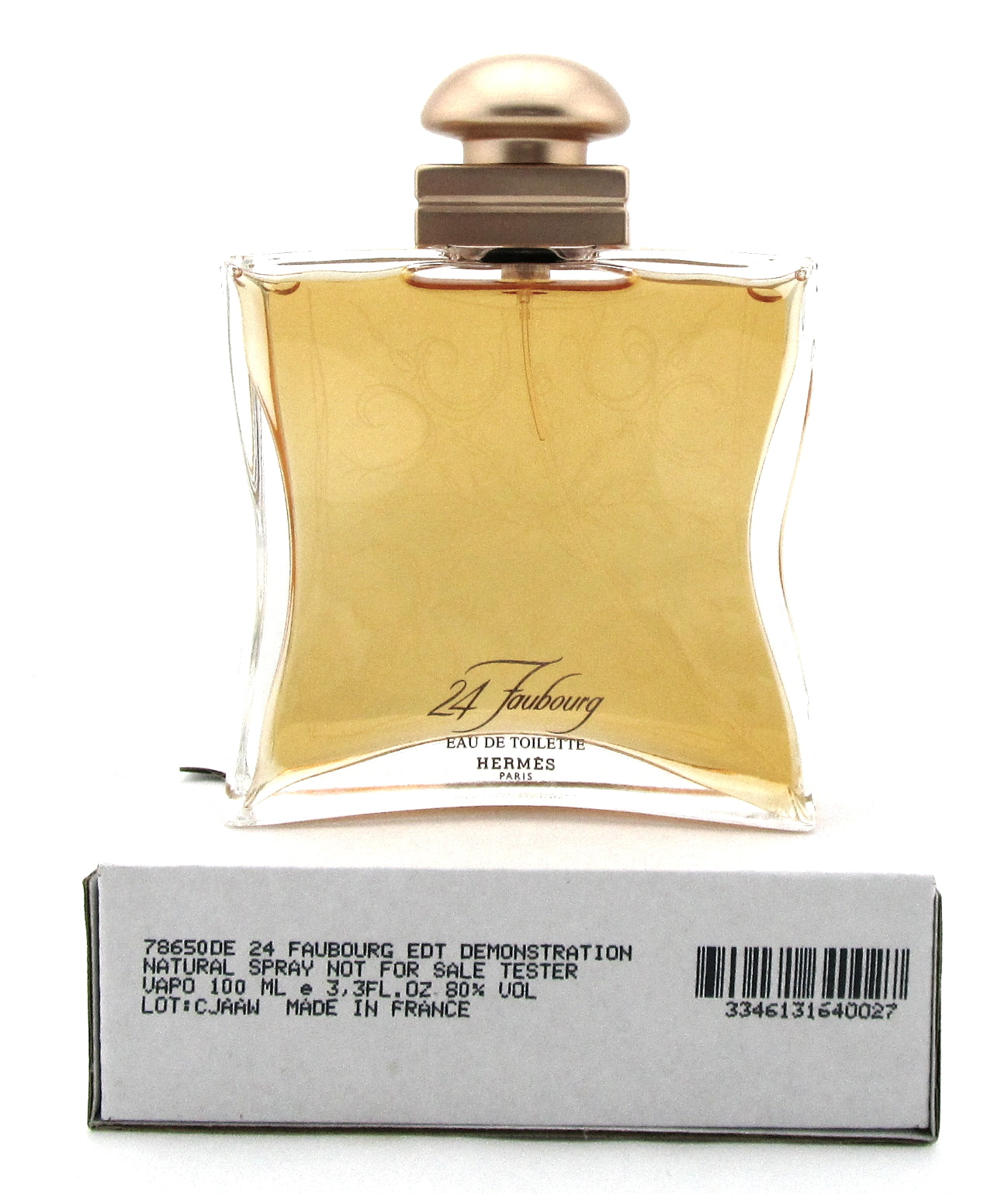 24 Faubourg Perfume by Hermes Eau de Toilette Spray for Women 3.3 oz. New Tester