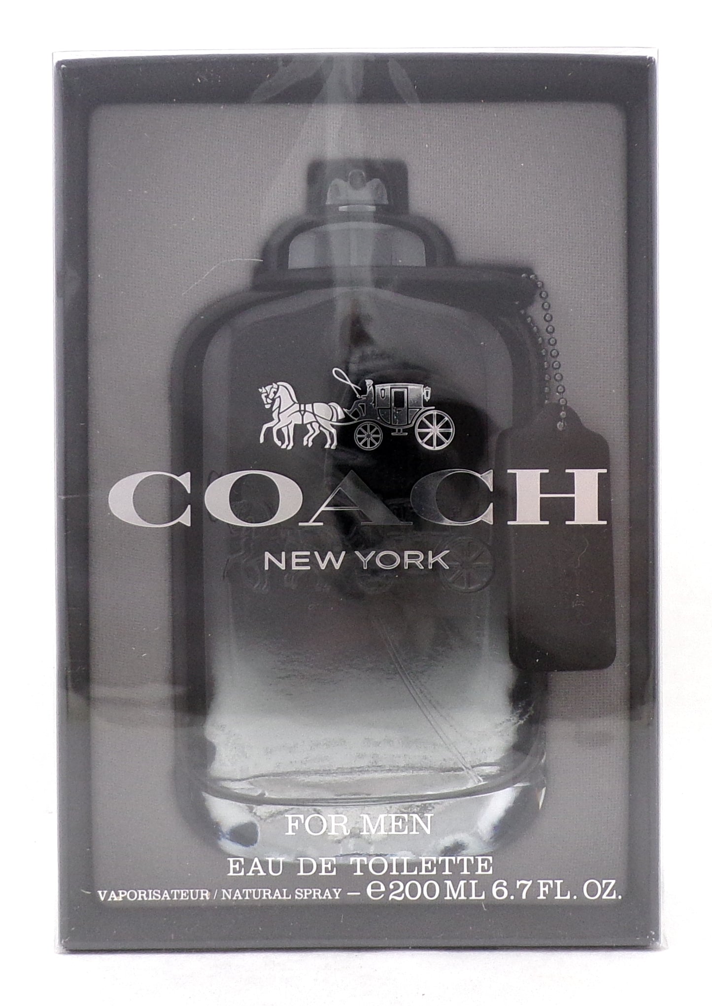 Coach New York 6.7 oz./ 200 ml. Eau de Toilette Spray for Men. New Sealed Box