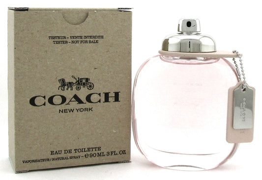Coach New York Perfume by Coach 3.0oz.Eau de Toilette Spray for Women.New Tester