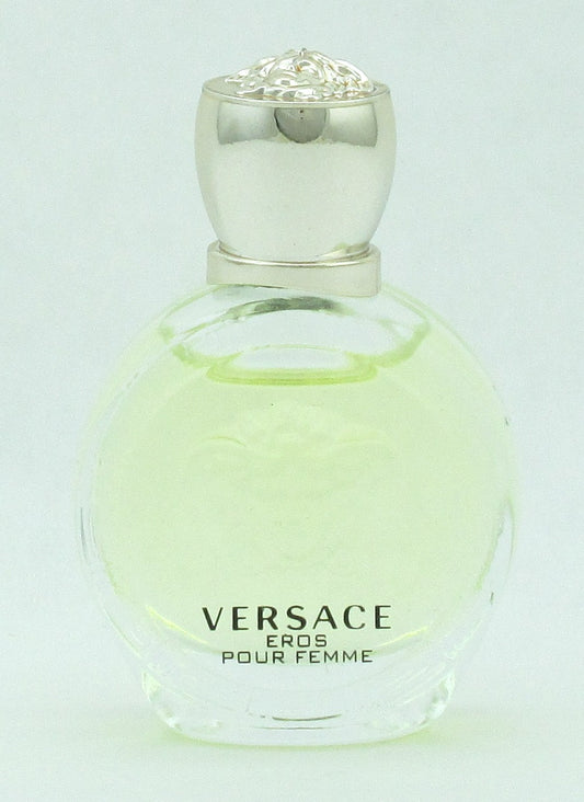 Versace Eros Pour Femme by Versace Eau De Toilette Splash Mini for Women 5 ml./ 0.17 oz. New In Box
