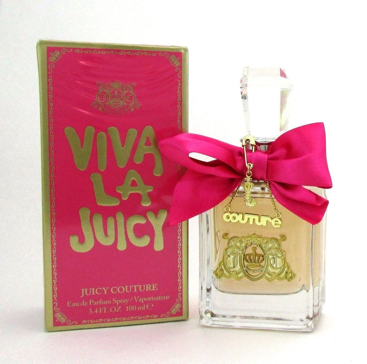 Viva La Juicy by Juicy Couture Eau de Parfum Spray 3.4 oz.*Damaged Box