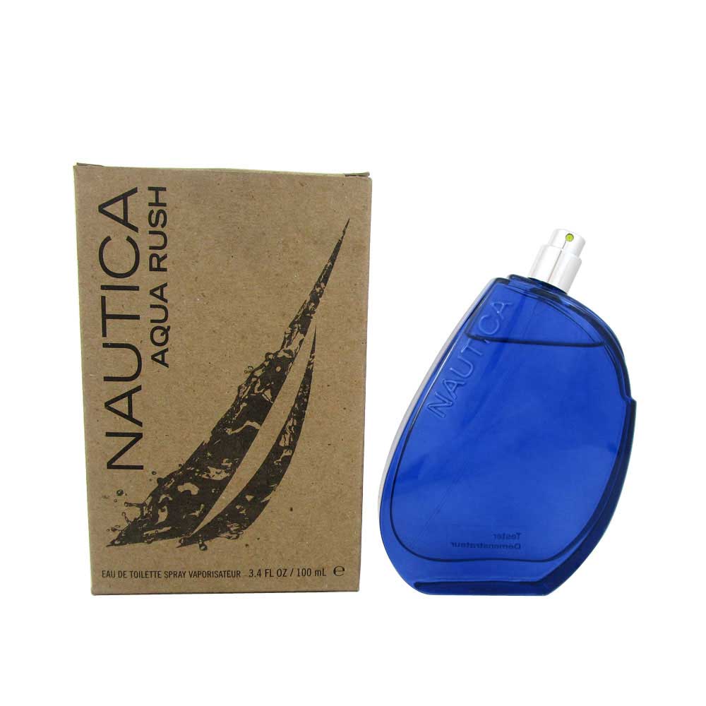 Nautica Aqua Rush by Nautica Eau de Toilette Spray 3.4oz. Men *Tester
