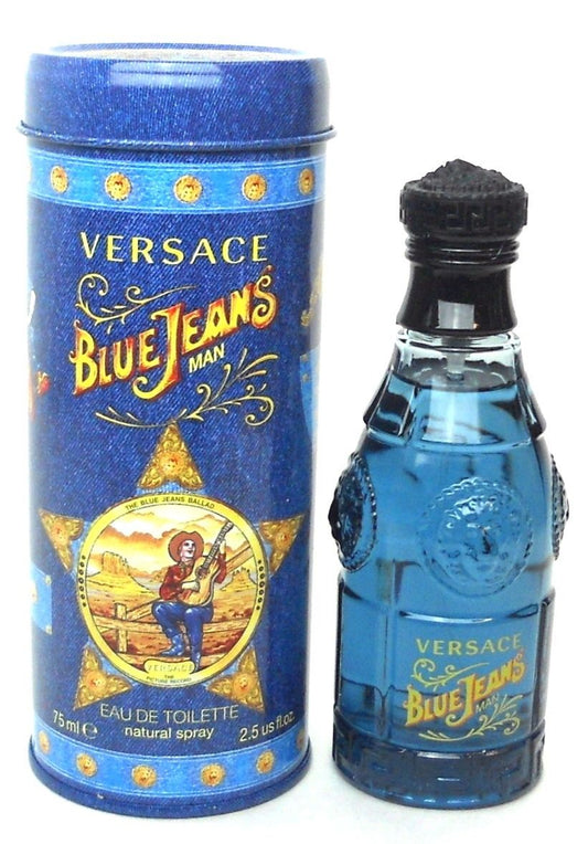 Blue Jeans by Gianni Versace 2.5 oz.EDT Spray for Men. New In Box