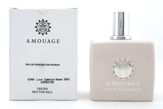Love Tuberose by Amouage 100 ml./ 3.4 oz. EDP Spray for Women. New Tester NO Cap