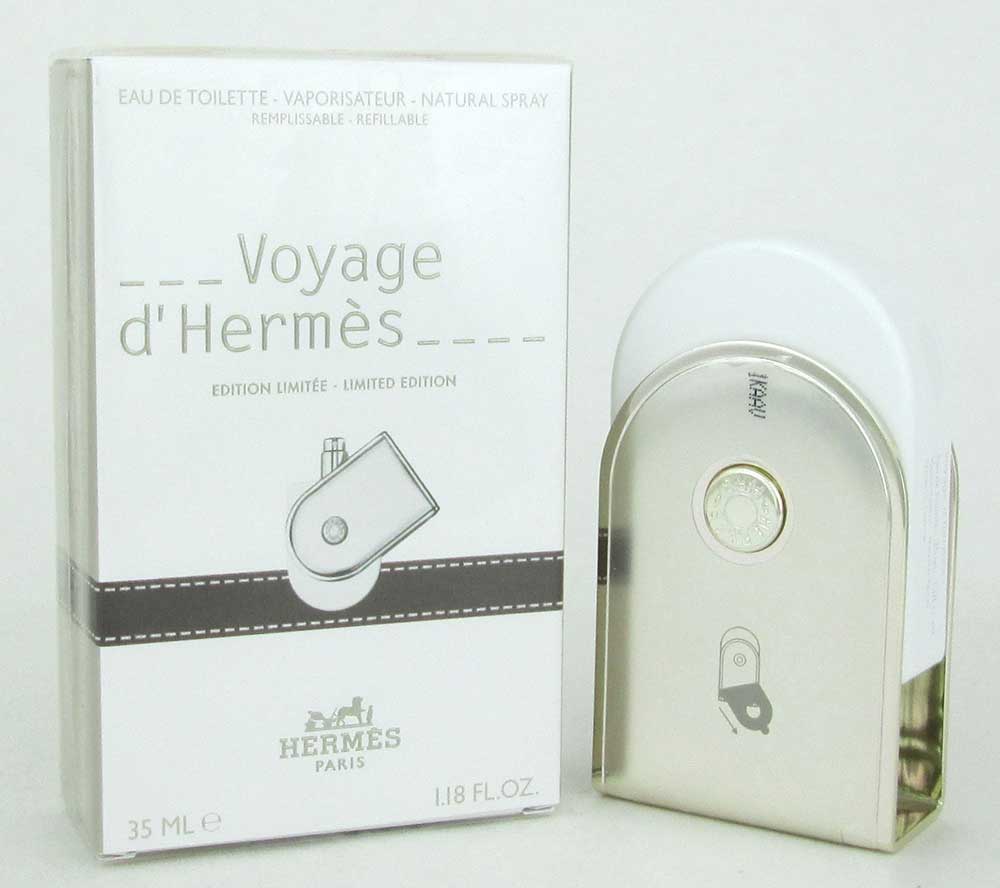 Voyage d'Hermes by Hermes for Men 1.18 oz EDT Spray Refillable Sealed