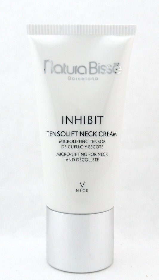 Natura Bisse Inhibit Tensolift Neck Cream 1.7 oz./ 50 ml. New Tube NO BOX