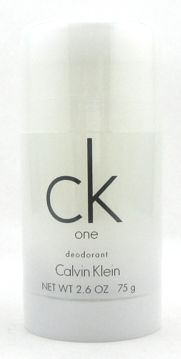 CK One by Calvin Klein Deodorant Stick 2.6 oz./ 75 g. Unisex. New. Sealed.
