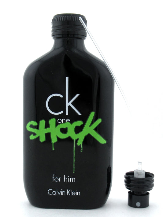 CK One Shock for Him by Calvin Klein 3.4 oz. EDT Spray/Splash New NO BOX