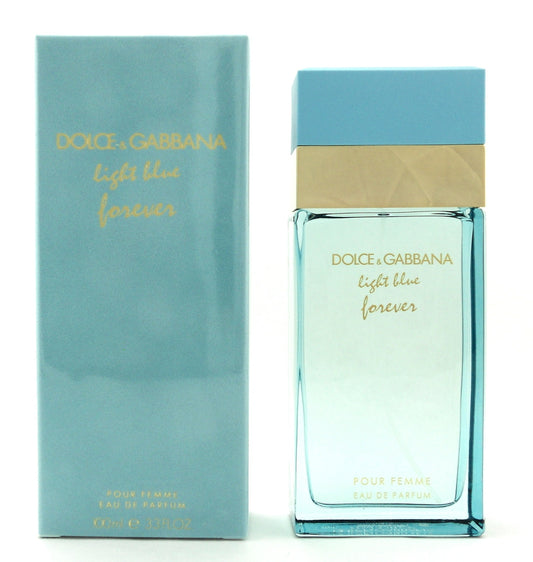 Dolce & Gabbana Light Blue Forever 3.3 oz Eau De Parfum Spray New in Sealed Box