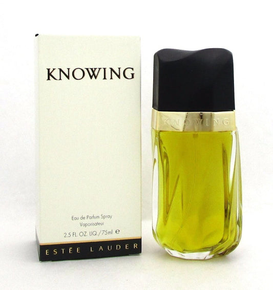 Knowing Estee Lauder Eau de Parfum Spray 2.5 oz. Women *Damag.Plastic