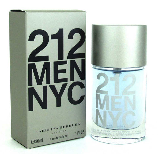 212 MEN NYC by Carolina Herrera Eau de Toilette Spray 1oz./ 30ml. New