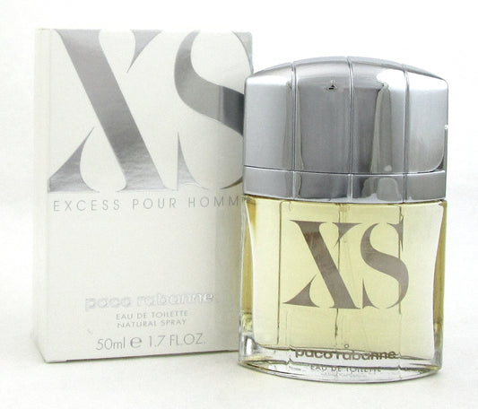 XS Excess Pour Homme by Paco Rabanne 1.7 oz. EDT Spray for Men. New Sealed Box.