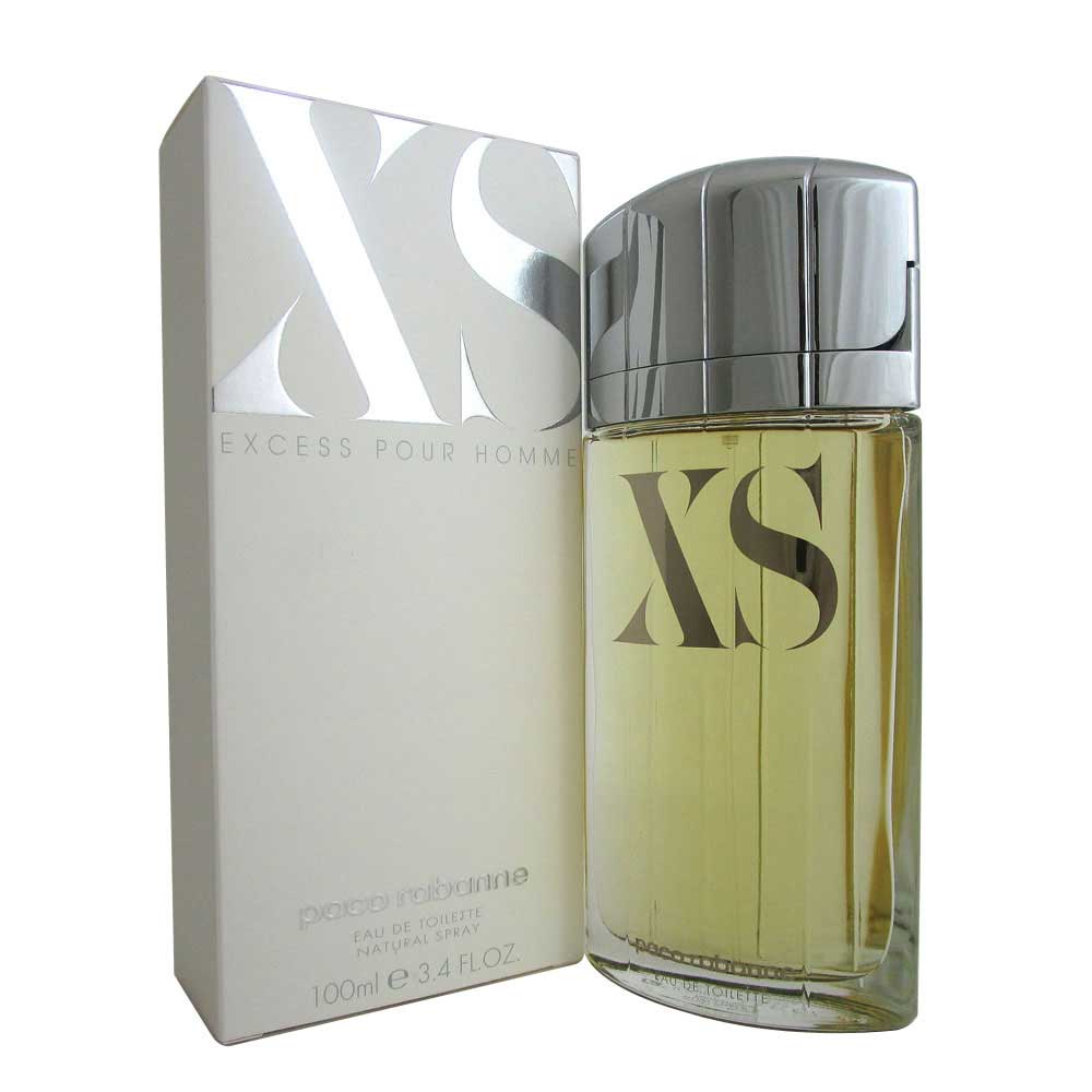 Xs Pour Homme by Paco Rabanne Eau de Toilette Spray 3.4 oz.Sealed Box