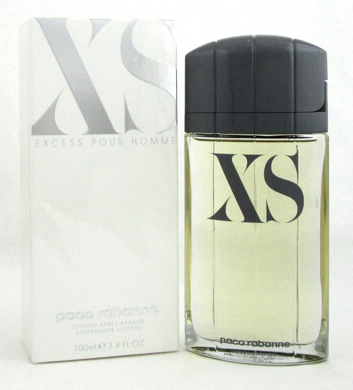 XS Excess Pour Homme by Paco Rabanne 3.4oz.Aftershave Lotion Splash. New. Sealed