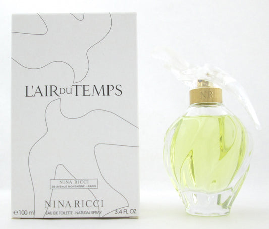 L'Air Du Temps Perfume by Nina Ricci 3.4 oz EDT Spray Woman. New Tester with Cap