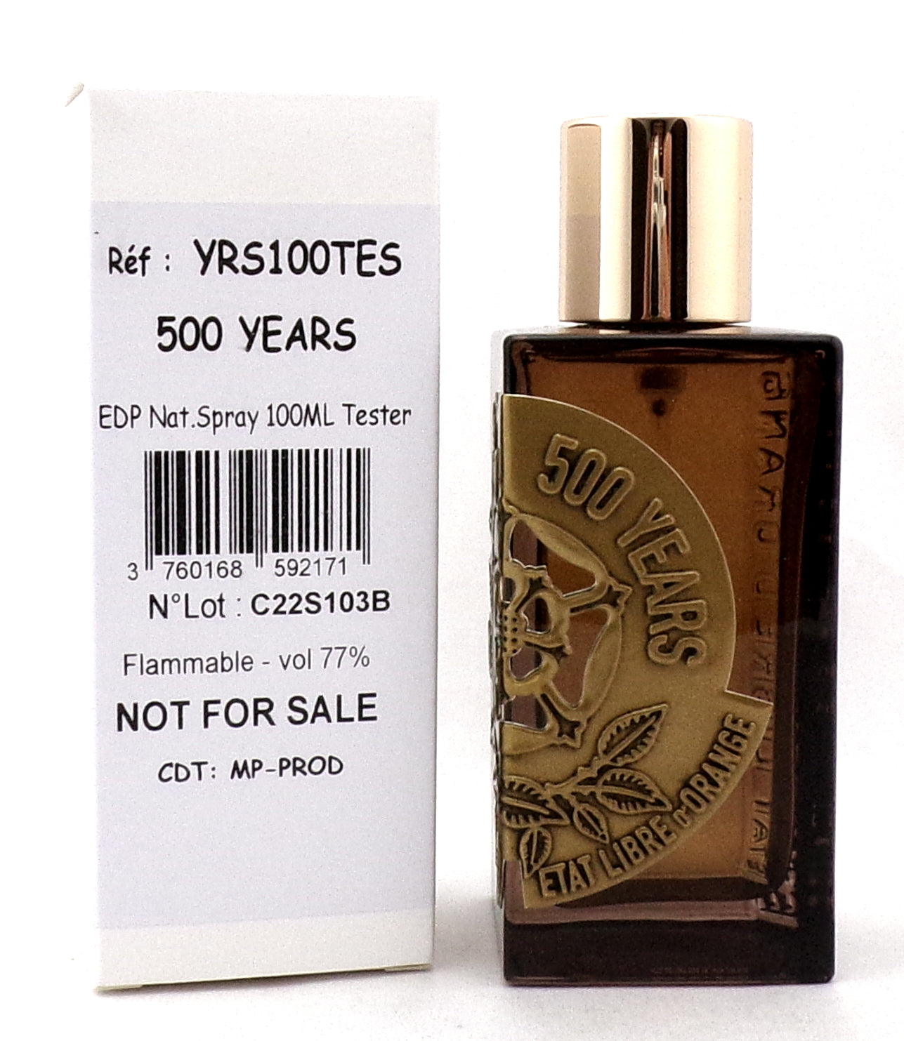 Etat Libre d'Orange 500 Years 3.4 oz. Eau de Parfum Spray Unisex. New Tester w/Cap