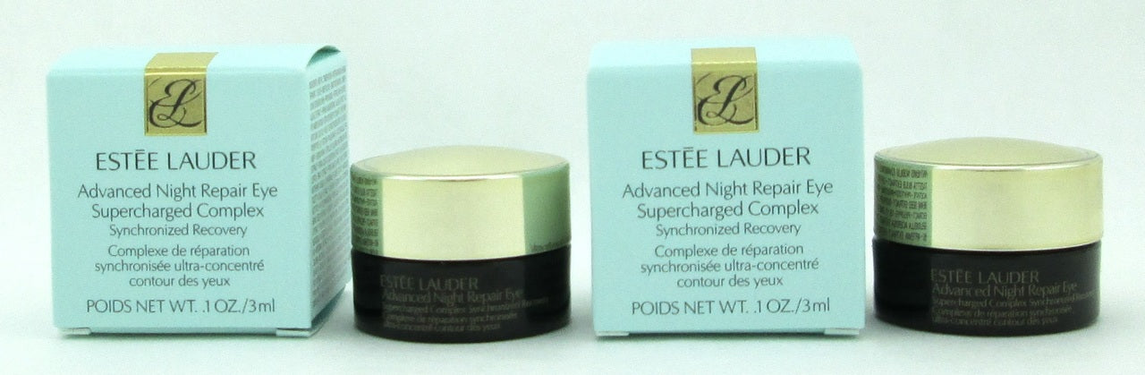 Estee Lauder Advanced Night Repair Eye Supercharged Complex 0.1 oz/3 ml Lot of 2