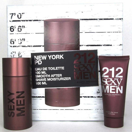 212 Sexy Men by Carolina Herrera 3.4 oz.EDT + 3.4 oz.A/Shave Balm