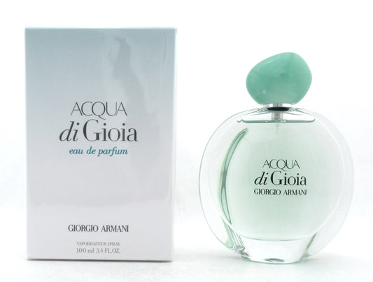 ACQUA di GIOIA Perfume by Giorgio Armani 3.4 oz. EDP Spray for Women. New in Box