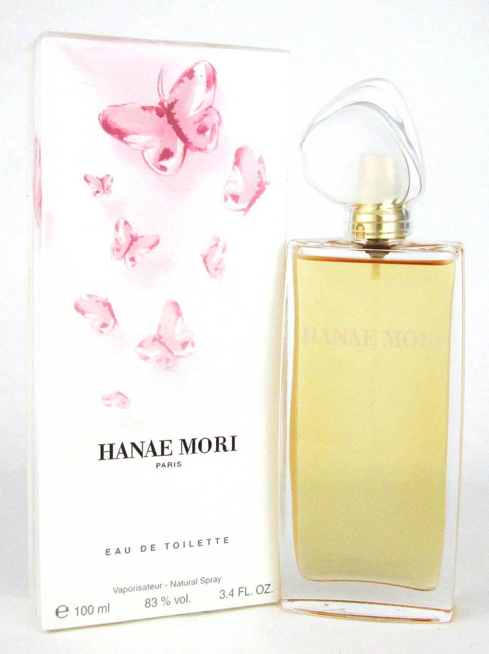Hanae Mori Pink Butterfly by Hanae Mori EDT Spray 3.4 oz. for Women