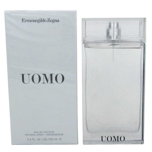 Ermenegildo Zegna UOMO 3.4 oz.Eau De Toilette Spray.New in Sealed Box