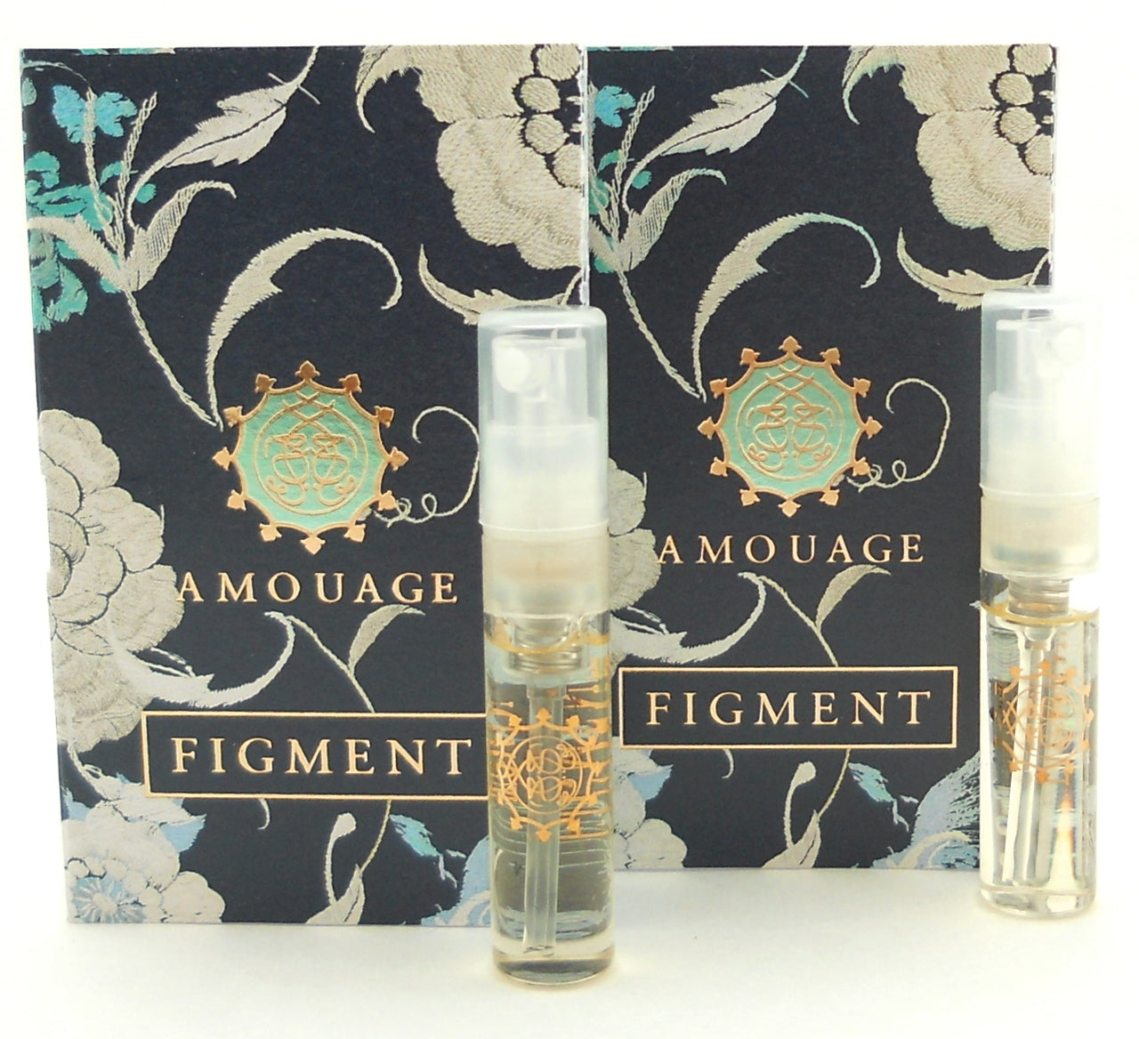 Amouage FIGMENT WOMAN EDP EDP 2ml Vial Spray New With Card. LOT of 2