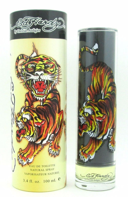 Ed Hardy By Christian Audigier For Men 3.4 oz/100 ml EDT Spray NIB