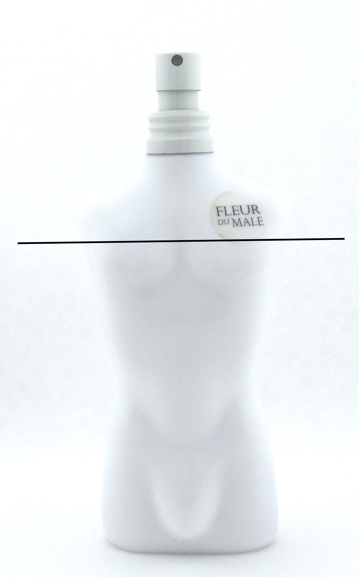 Jean Paul Gaultier Fleur Du Male Eau de Toilette Spray for Men 4.2 oz. Tester LOWFILL Bottle NO BOX