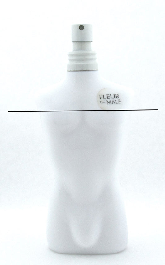 Jean Paul Gaultier Fleur Du Male Eau de Toilette Spray for Men 4.2 oz. Tester LOWFILL Bottle NO BOX