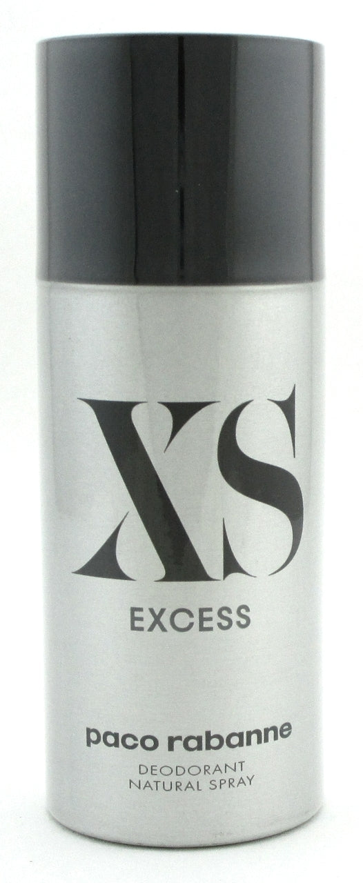 XS Excess by Paco Rabanne Deodorant Spray (2018 Edit) 5.1 oz. for Men.New Sealed