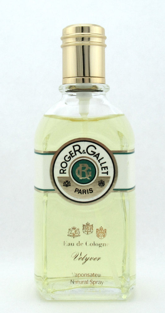 Vetyver by Roger & Gallet for Men Eau De Cologne Spray 100 ml./ 3.4 oz. NO BOX