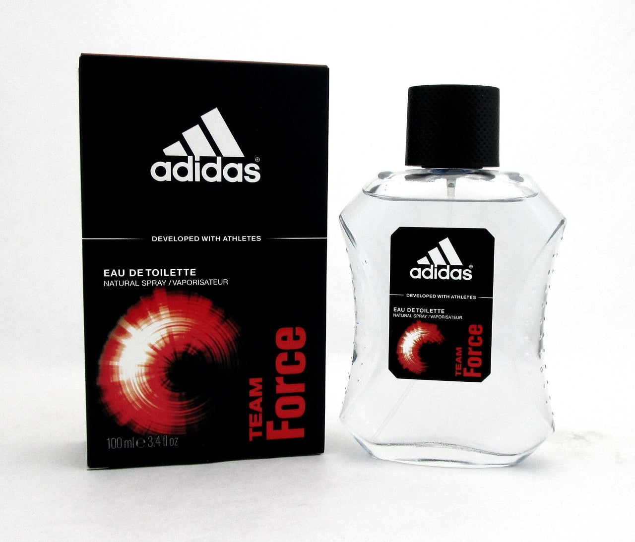 Adidas TEAM FORCE Eau de Toilette Spray 3.4 oz./ 100 ml. for Men. Brand New.