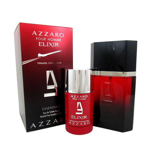 Azzaro Elixir by Azzaro EDT Spray 3.4 oz+Deo.Stick 2.7 oz.New Set