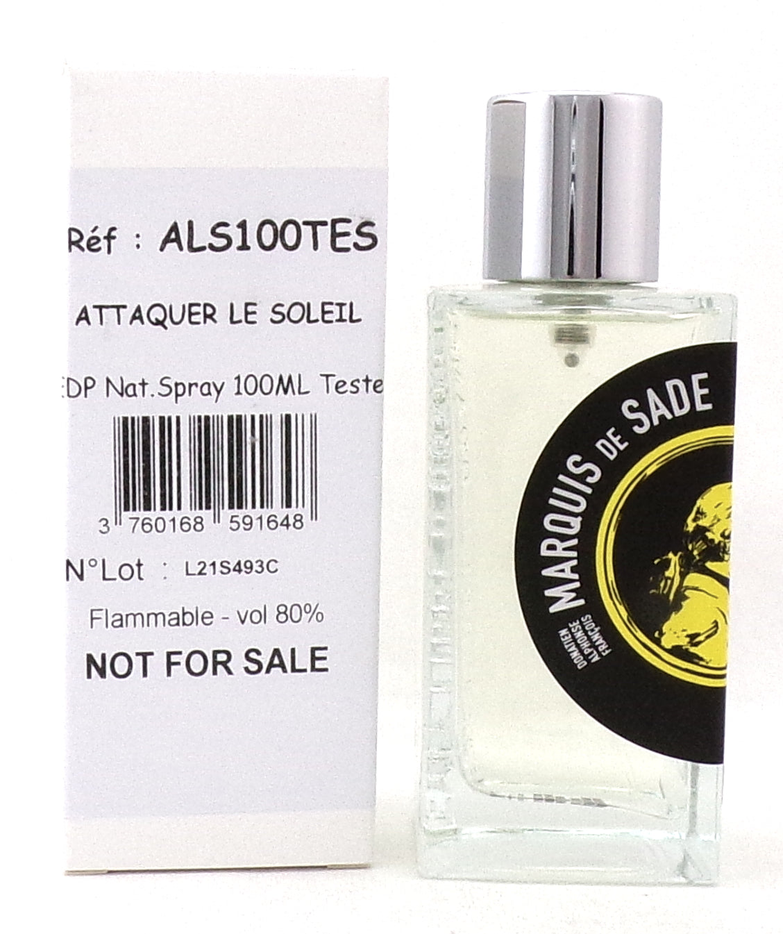 Etat Libre D'Orange Attaquer Le Soleil Marquis de Sade 3.4 oz EDP Spray for Men. New Tester w/Cap