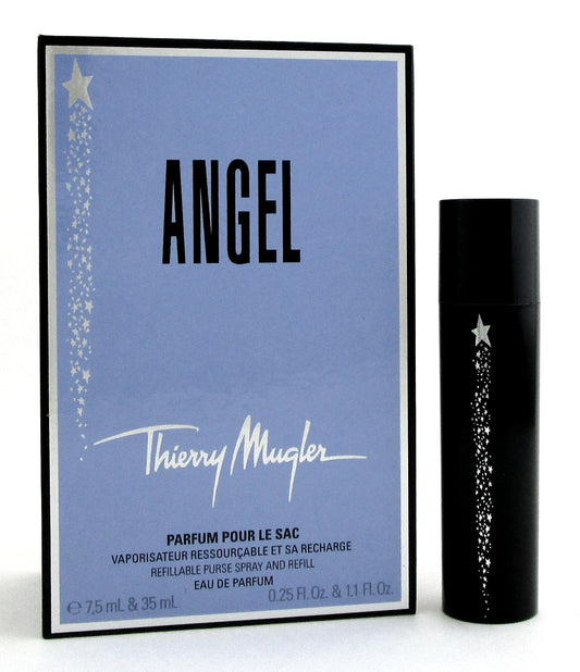 Angel Thierry Mugler Women Perfume 2 Pcs Set: 0.25oz EDP Spray+1.1oz Refill. NEW