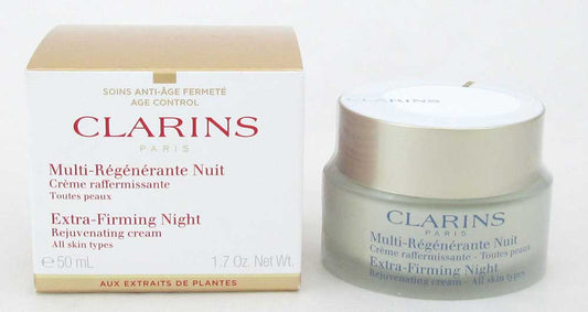 Clarins Extra-Firming Night Rejuvenating Cream All Skin T. 1.7 oz NIB