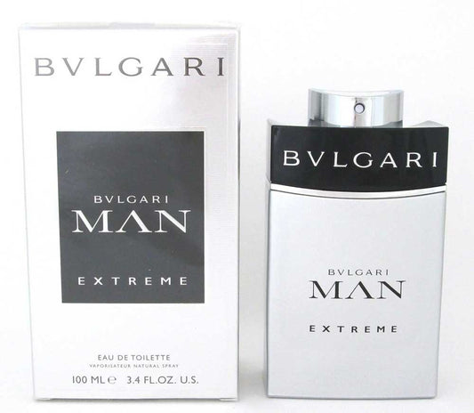 Bvlgari Man Extreme Eau De Toilette Spray for Men 3.4 oz.Sealed Box