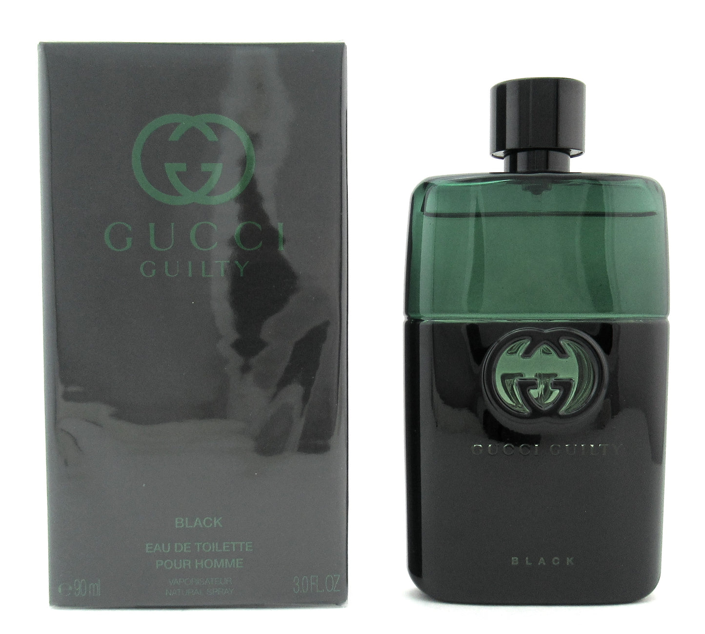 Gucci Guilty Black by Gucci 3.0 oz./ 90 ml. Eau De Toilette Spray for Men New