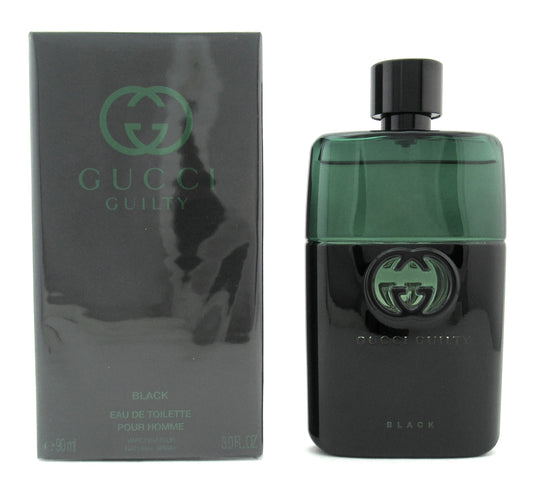 Gucci Guilty Black by Gucci 3.0 oz./ 90 ml. Eau De Toilette Spray for Men New