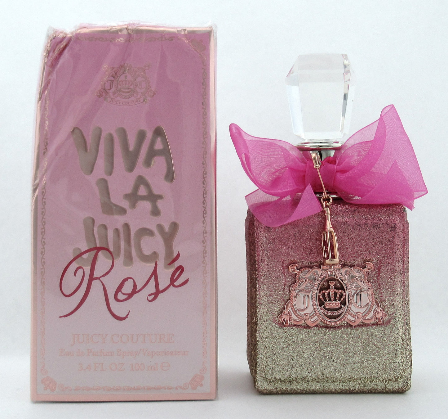 Viva La Juicy Rose by Juicy Couture EDP Spray for Women 3.4 oz. New Damaged Box