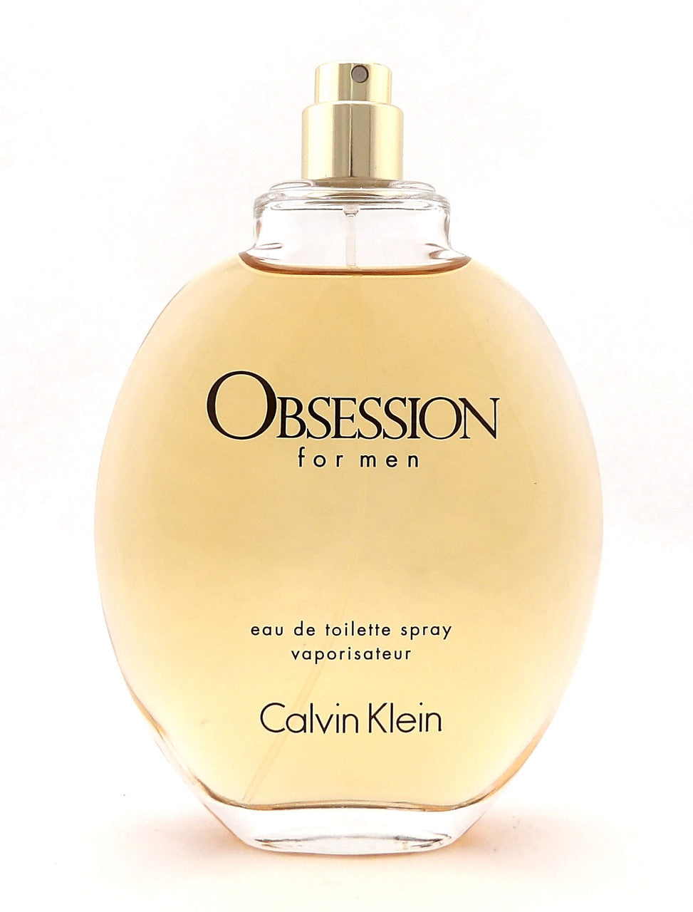 Obsession for Men by Calvin Klein 4.2oz./125ml. EDT Spray. New Tester NO Cap
